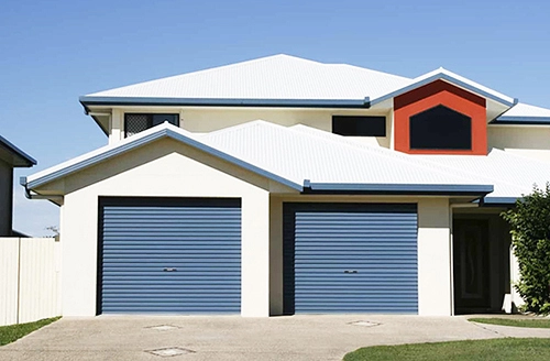 installation of double garage roller door Townsville